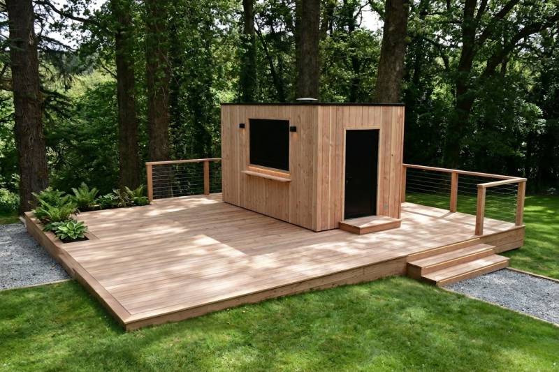 Un kiosque clé en main, prêt à s'installer pour une réception, un événement ou une activité saisonnière à La Baule-Escoublac 44