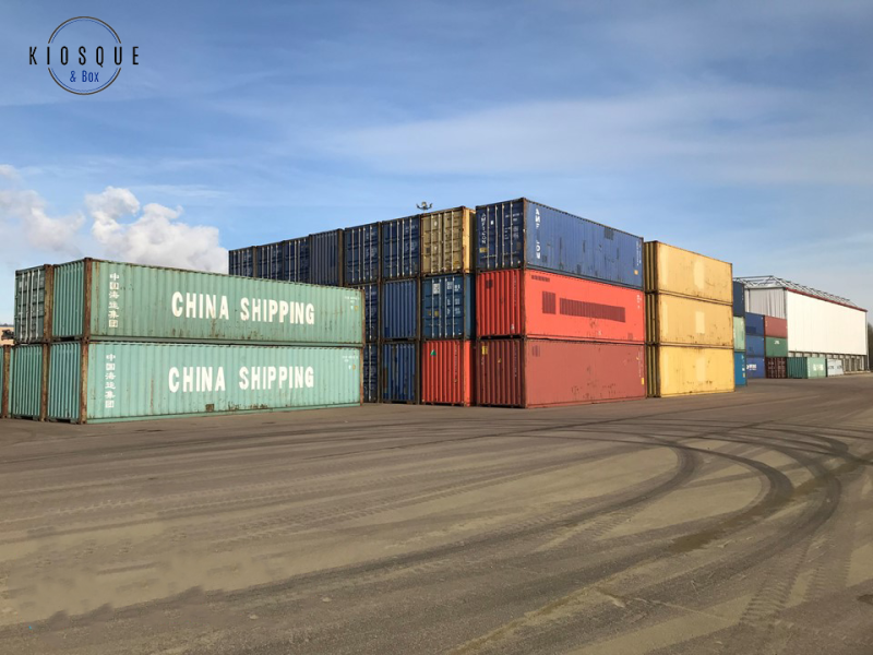 Prix d'un container maritime 40 pieds HC en Pays-de-la-Loire