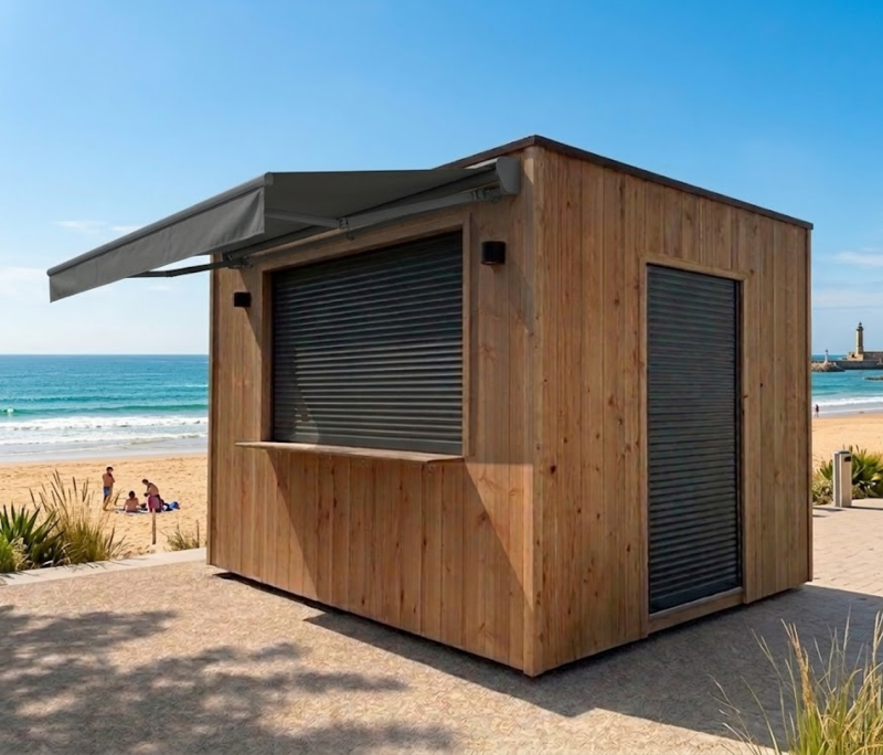 Kiosque Line M - Une solution clé en main et modulable pour les professionnels de la restauration, de l'événementiel ou les collectivités et associations