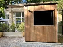 Kiosque Container -  Fabricant de container aménagé pour snack et restaurant à Lyon en Rhône-Alpes