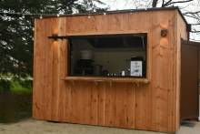 Kiosque Container -  Fabricant de container aménagé pour snack et restaurant à Marseille dans les Bouches-du-Rhône